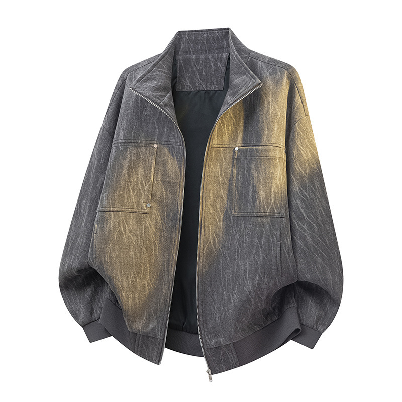 Autumn Weight-catcher Trendy Long Sleeve Casual Coat Men's Clothing - Image 7