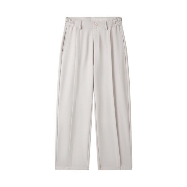 Loose Casual Suit Pants Versatile Straight Draping Effect Trousers - Image 8