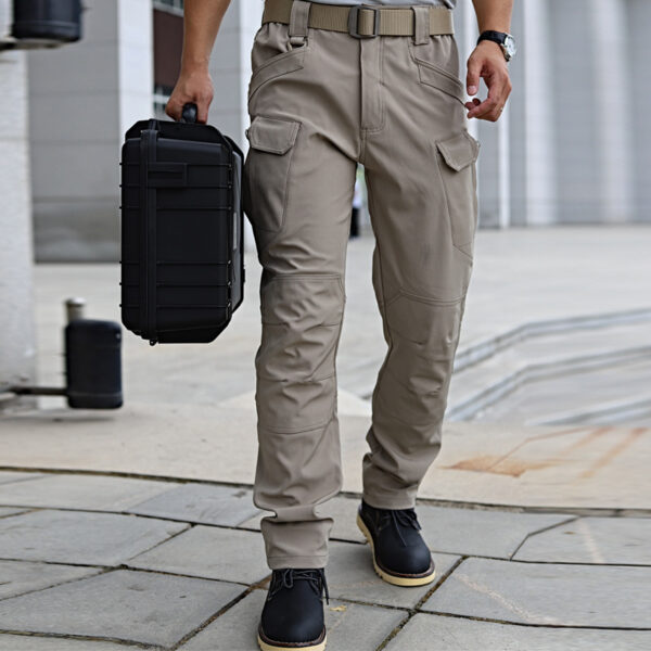 Men's Camouflage Outdoor Stretch Wear-resistant Loose Trousers - Image 6
