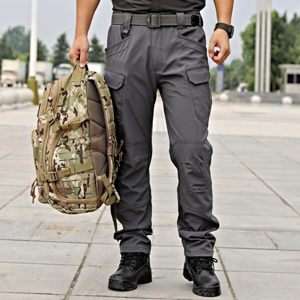 Men's Camouflage Outdoor Stretch Wear-resistant Loose Trousers - Image 5
