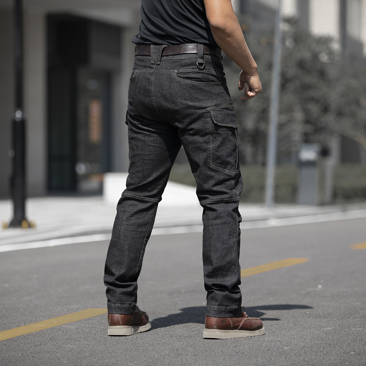 Personality Tactical Stretch Jeans Men - Image 3