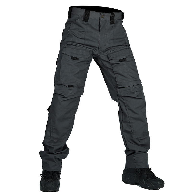 Camouflage Trousers Outdoor Multi-functional Pocket Wear-resistant Training Pants - Image 3