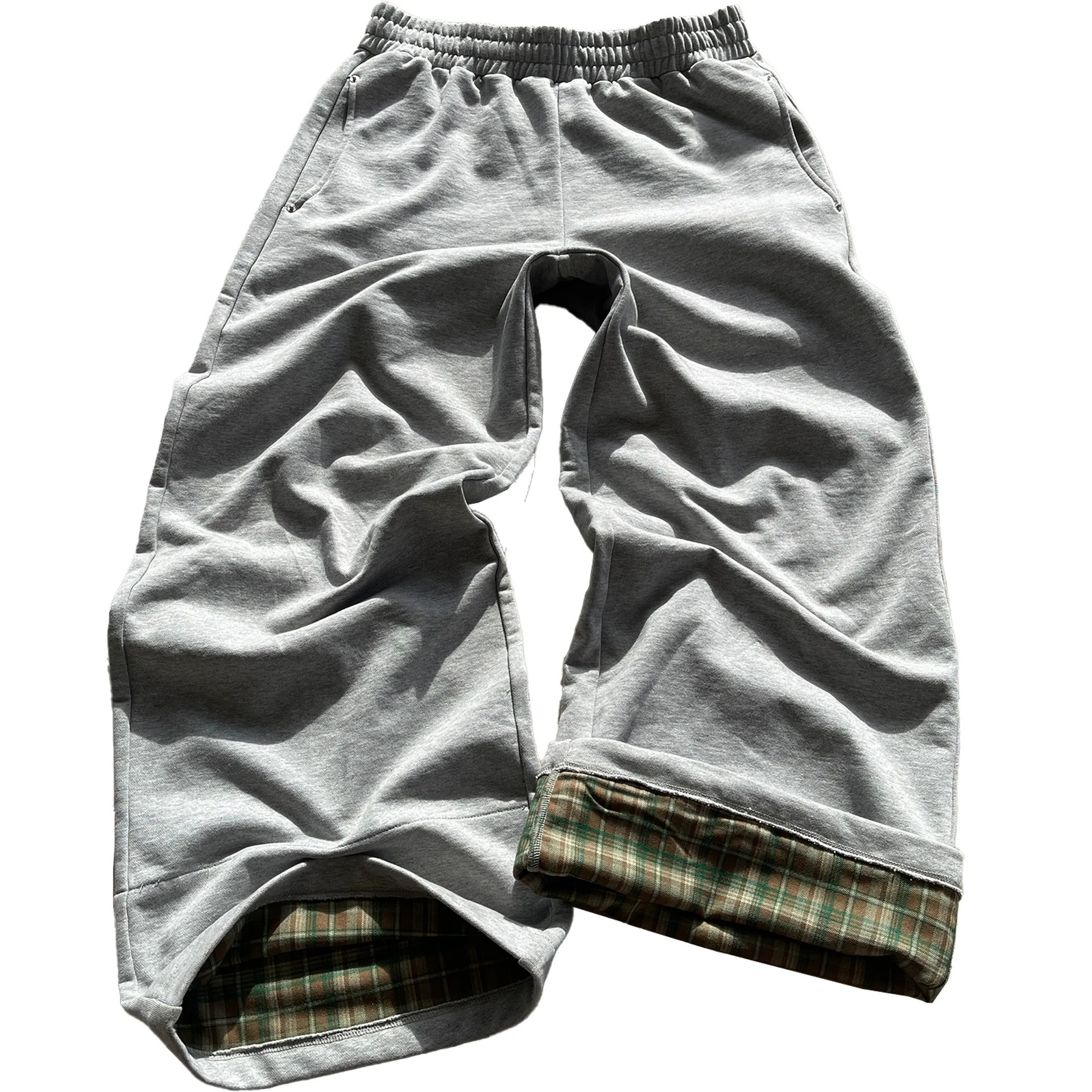 American Autumn Y2g Personality Zipper Sweatpants Loose Men And Women - Image 2