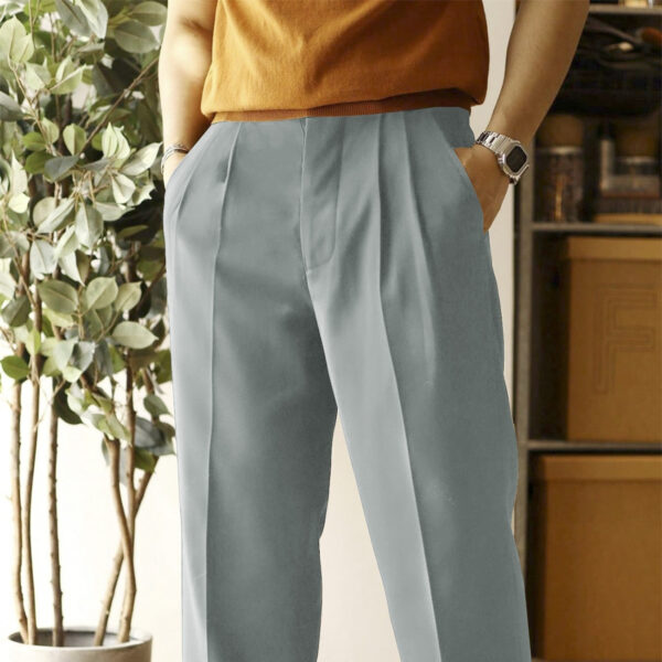 Men's Casual Fashion Loose Straight Trend Wide-leg Pants - Image 4