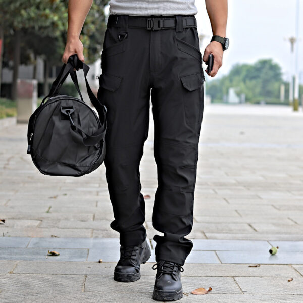 Men's Camouflage Outdoor Stretch Wear-resistant Loose Trousers - Image 3