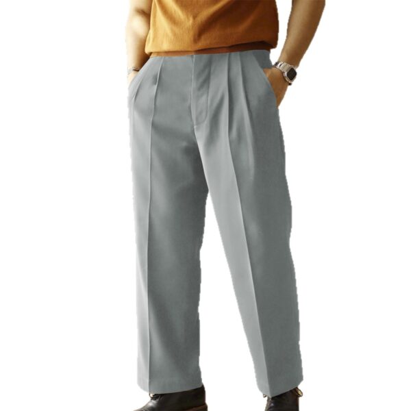 Men's Casual Fashion Loose Straight Trend Wide-leg Pants - Image 5