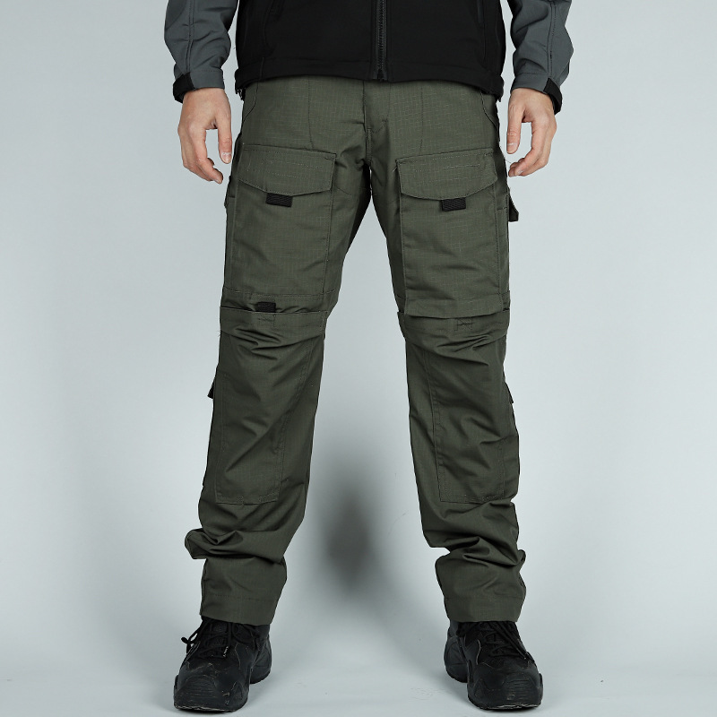Camouflage Trousers Outdoor Multi-functional Pocket Wear-resistant Training Pants - Image 6