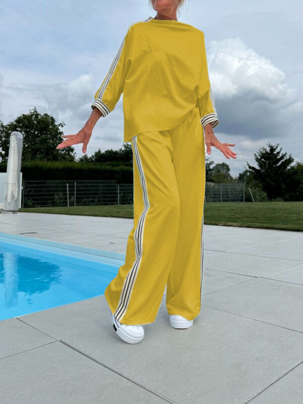 Casual Top Loose Trousers Sports Suit - Image 3