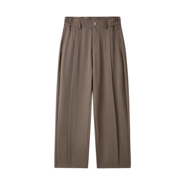 Loose Casual Suit Pants Versatile Straight Draping Effect Trousers - Image 5