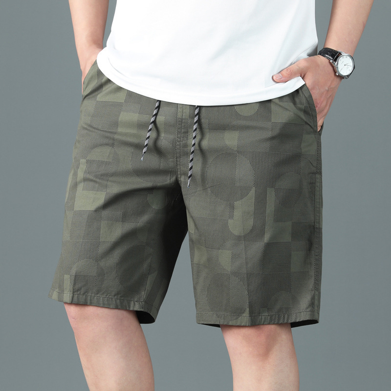 Thin Printed Shorts Fashion Outerwear Casual Pants - Image 5