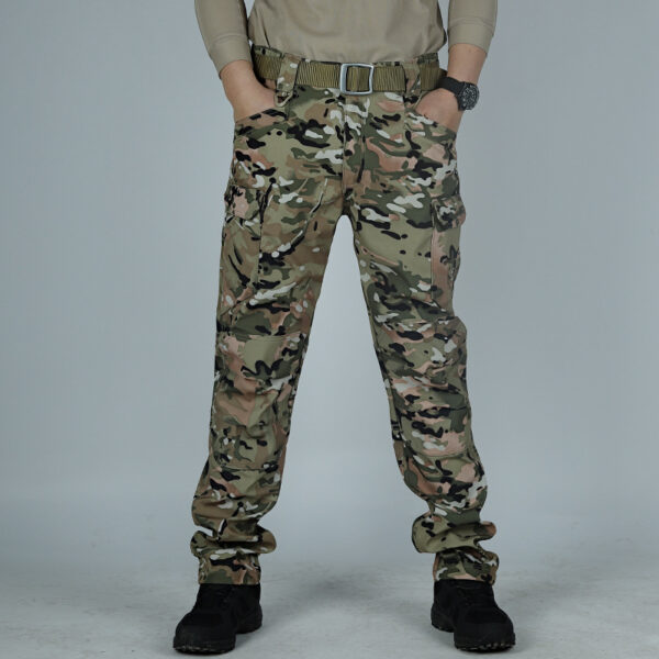 Men's Camouflage Outdoor Stretch Wear-resistant Loose Trousers - Image 2