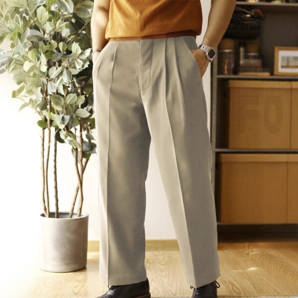 Men's Casual Fashion Loose Straight Trend Wide-leg Pants - Image 6