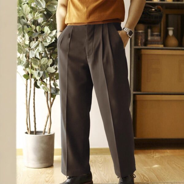Men's Casual Fashion Loose Straight Trend Wide-leg Pants - Image 2