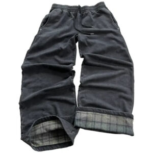 American Autumn Y2g Personality Zipper Sweatpants Loose Men And Women