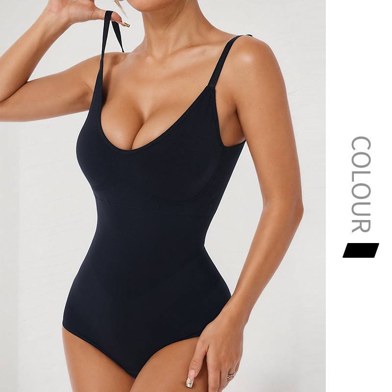 Yoga Bodysuit Chest Support With Chest Pad For Women - Image 5