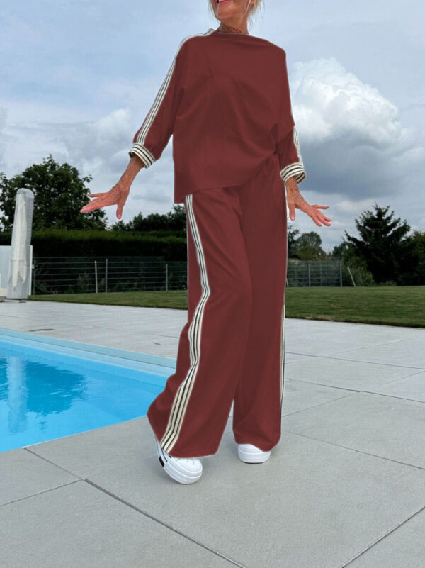 Casual Top Loose Trousers Sports Suit - Image 6